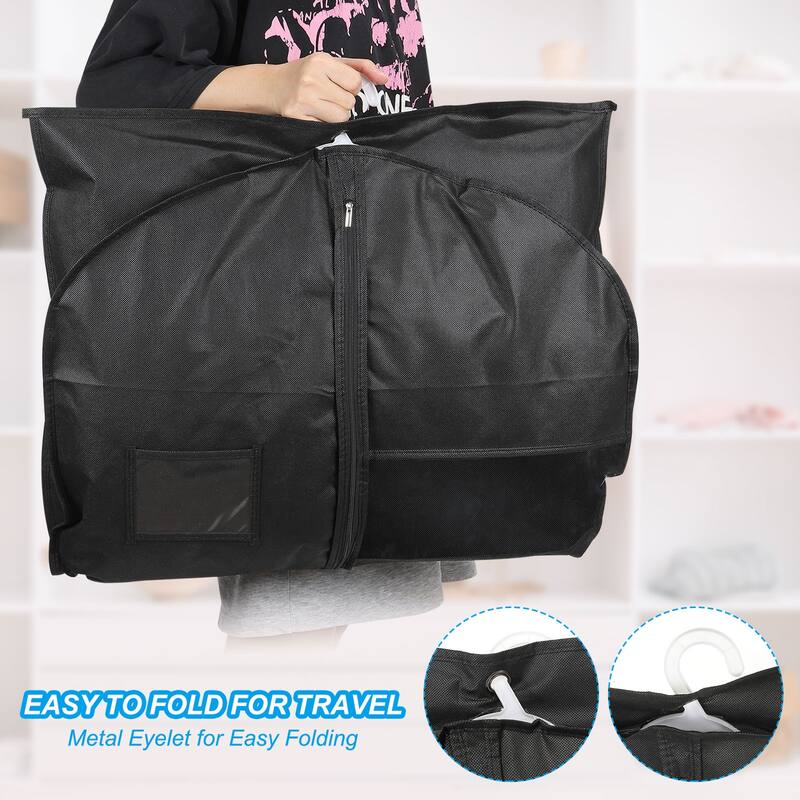 Garment Bag, 3pcs Breathable Suit Bag for Storage Hanging Clothes