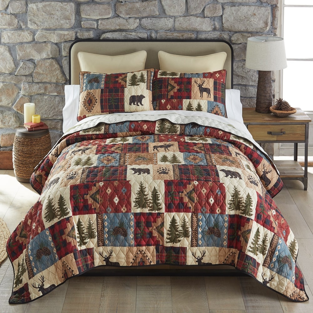 Your Lifestyle by Donna Sharp Woodland Patch Polyester Quilt Collection