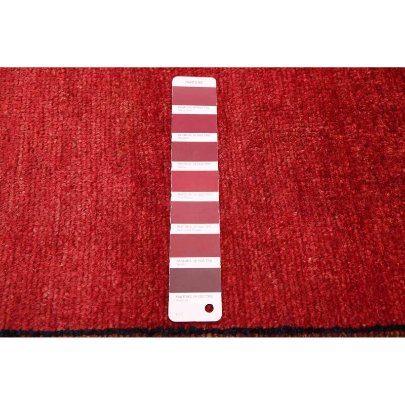 ECARPETGALLERY Hand-knotted Konya Anatolian Red Wool Rug - 4'9 x 8'8