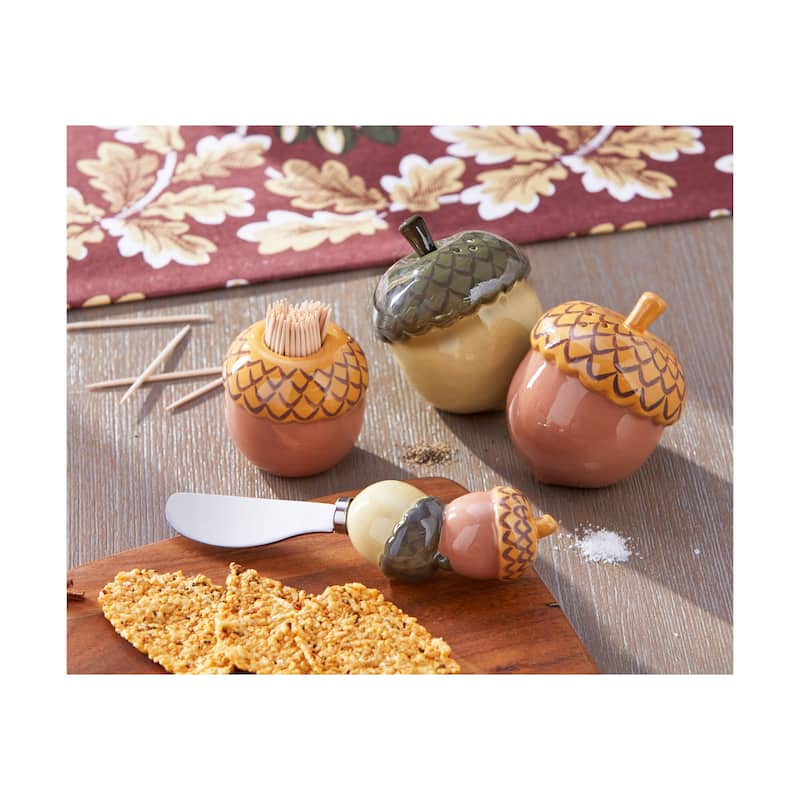 Acorn Shaped Cheese Spreader Earthenware, Cheese Boards, Charcuterie Boards