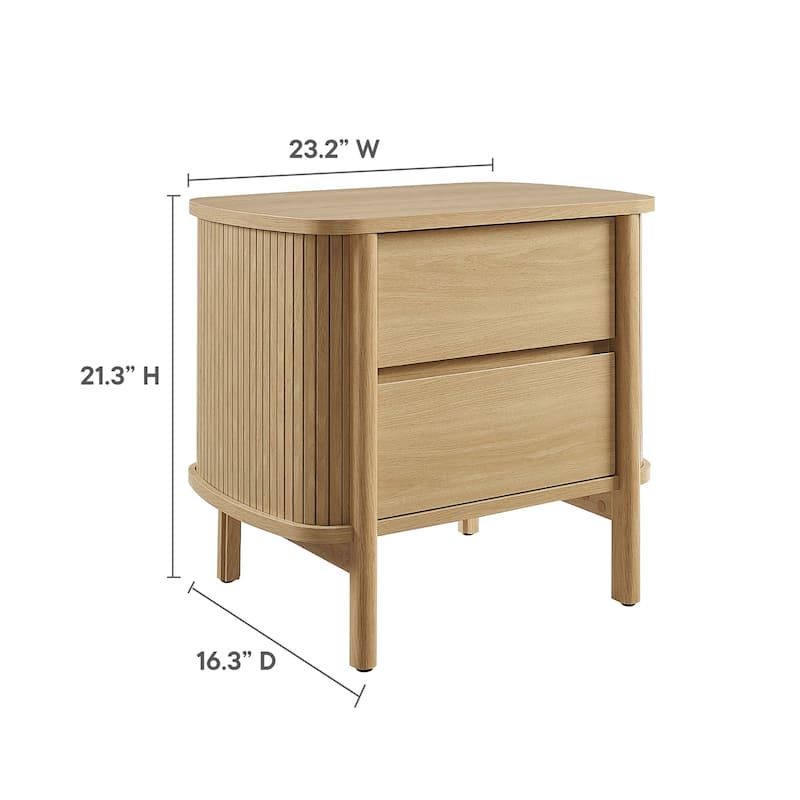 Cadence 2-Drawer Nightstand
