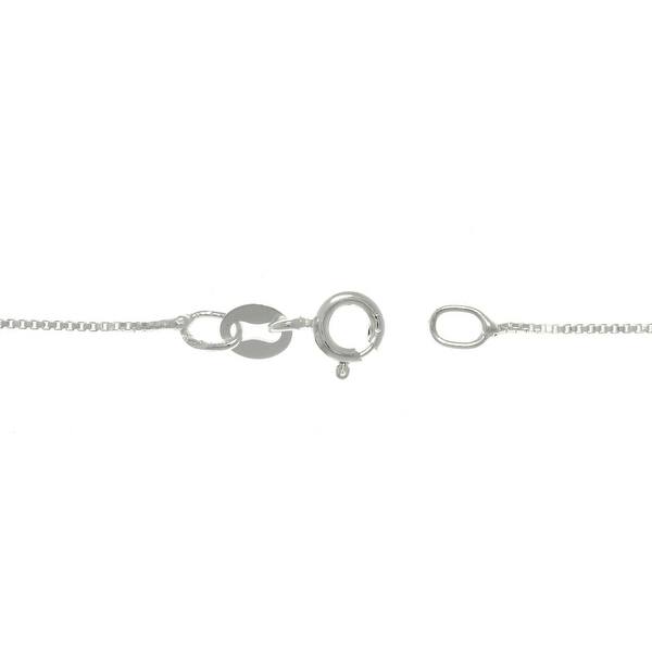 Sterling Silver 0 8mm X 18 Inches Italian Box Chain Necklace Overstock Sterling Silver 0 8mm X 18 Inches Italian Box Chain Necklace Overstock
