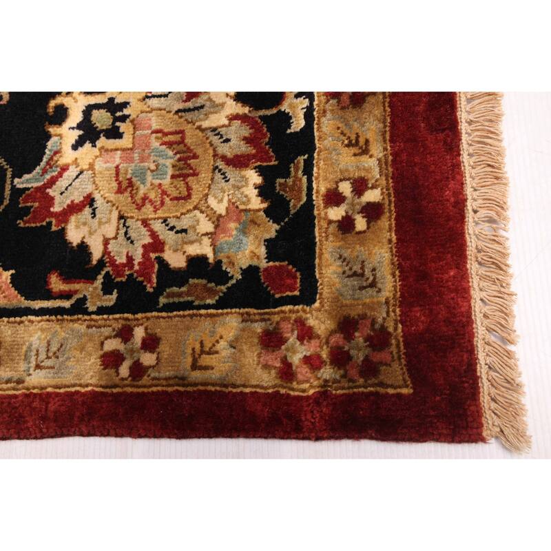 ECARPETGALLERY Hand-knotted Jamshidpour Dark Red Wool Rug - 8'5 x 11'8