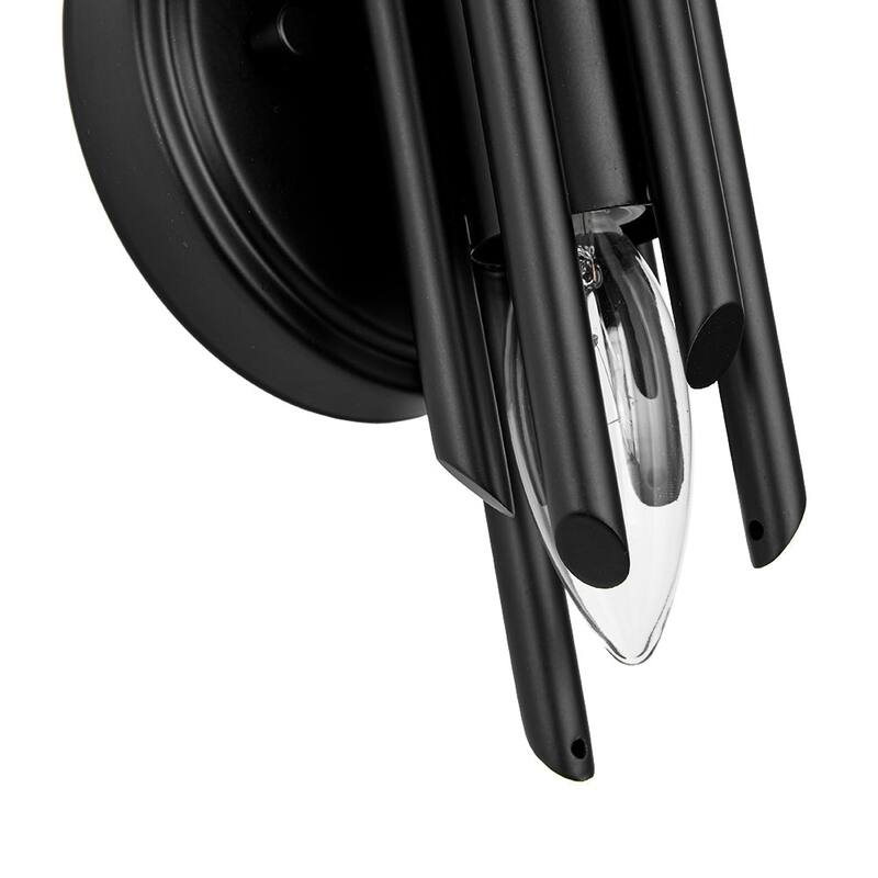 1-Light Modern Stylish Multiple Iron Tube Wall Lamp