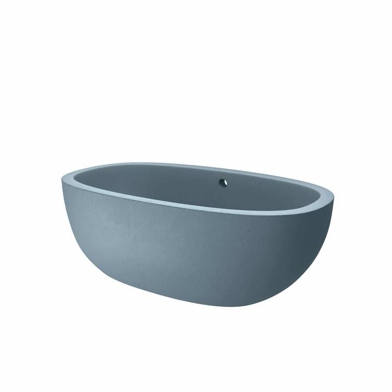 Native Trails Avalon 62" NativeStone Free Standing Bath Tub with