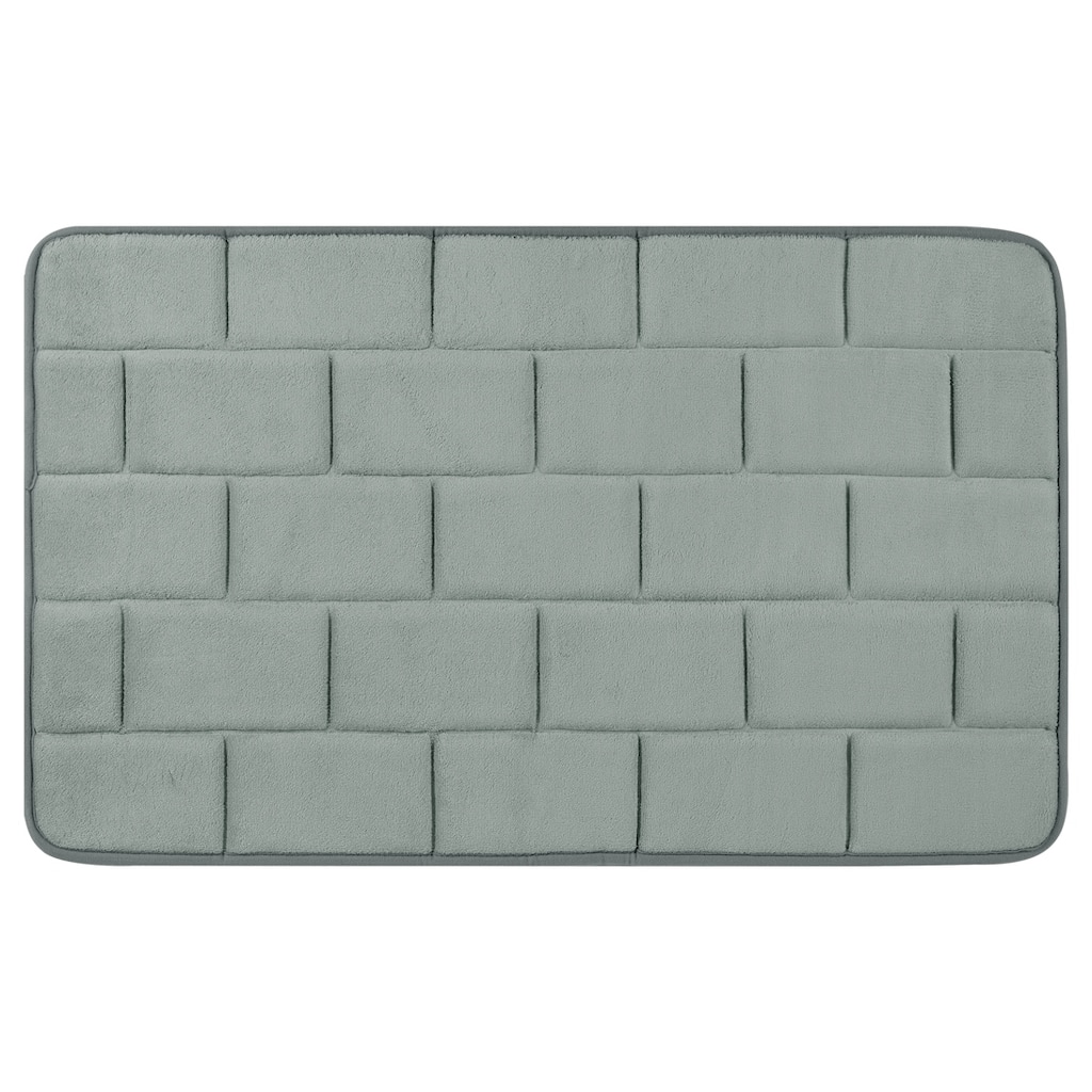 Memory Foam Bath Mat, Soft Absorbent Bathroom Rug Non-Slip Dry Fast