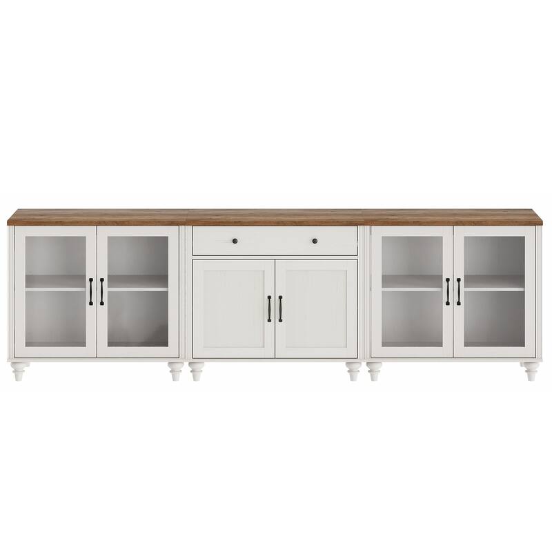 Sideboard Buffet Cabinets with Doors and Drawer