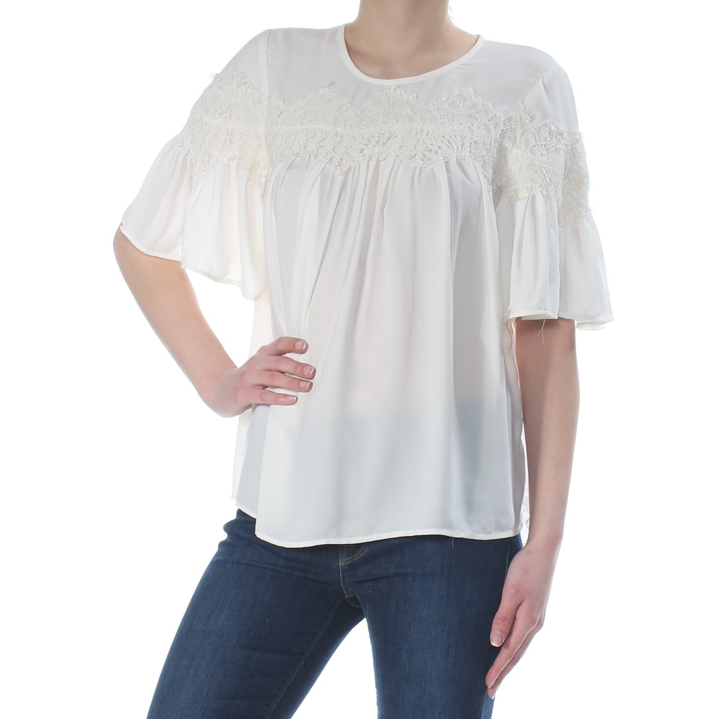 lucky brand white top