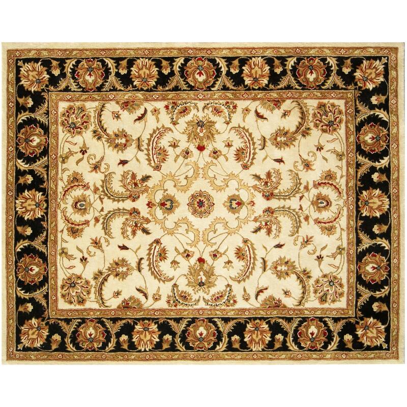 Bomeg Hand Tufted Non Skid Stain Resistant Area Rug By HomeRoots - 96' X '60' X '0.5