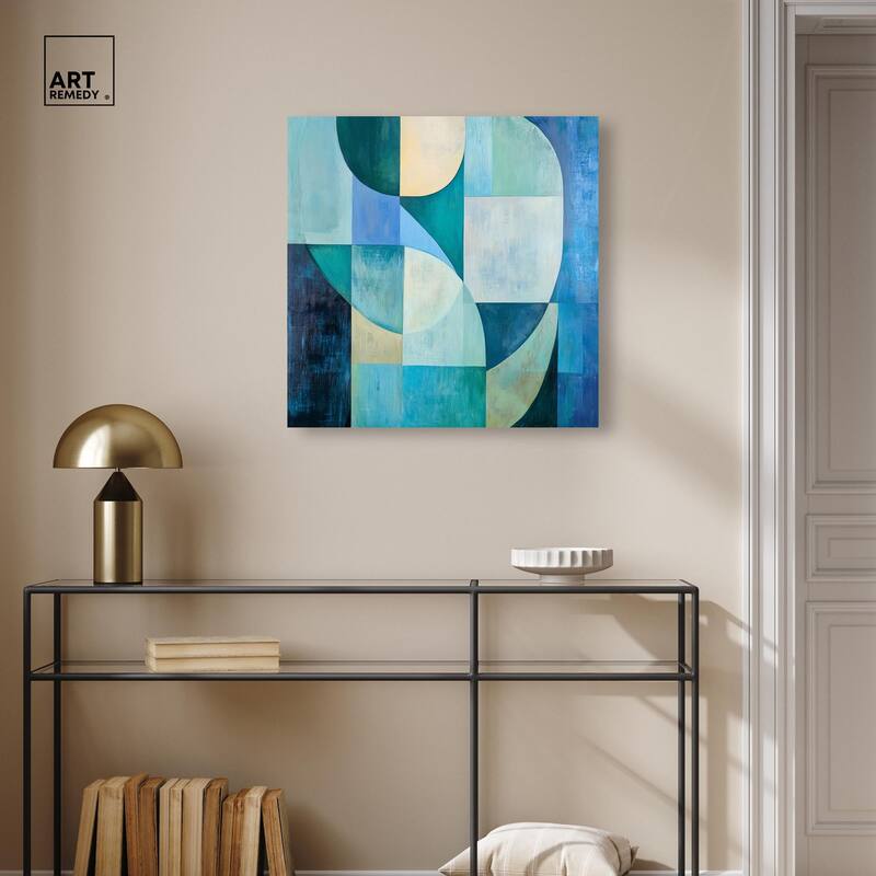 Color Blocks I Canvas by Art Remedy, Gallery Wrapped