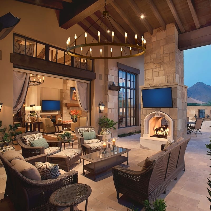 53" Large Wagon Wheel Chandelier Black Farmhouse Pendant Light Fixtures