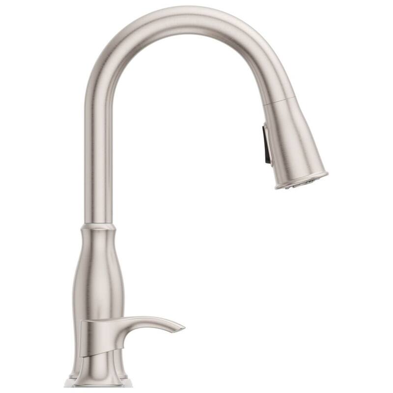 Pfister F-529-7RSSR Rosslyn 1.8 GPM Single Hole Pull Down Kitchen