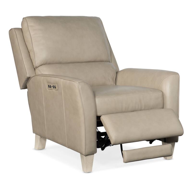 Hooker Furniture RC101-PH 34" Wide Leather Recliner Table