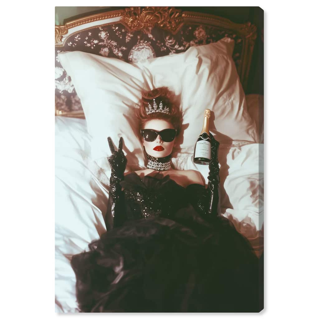 I'm Okay Thanks Canvas by Art Remedy, Gallery Wrapped