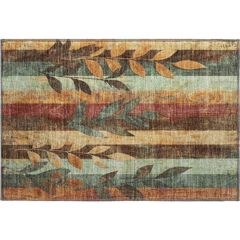 Premium Washable Super Soft Modern Floral Mayfield Rug