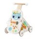 preview thumbnail 1 of 2, Learning Robot Walker Mutli-color Wood