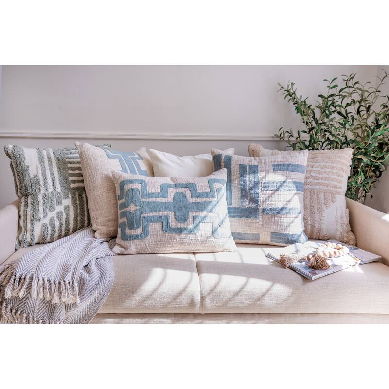 Sevita Stacy Garcia Contemporary Geometric Indoor Throw Pillow