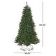 preview thumbnail 7 of 13, Faux Noble Fir 7-foot Christmas Tree by Christopher Knight Home - 48.00" L x 48.00" W x 84.00" H