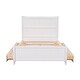 preview thumbnail 12 of 14, Full Platform Bed Solid Wood Storage Bed with Large Storage Space, Headboard with Storage Shelf, Footboard and 4 Drawers