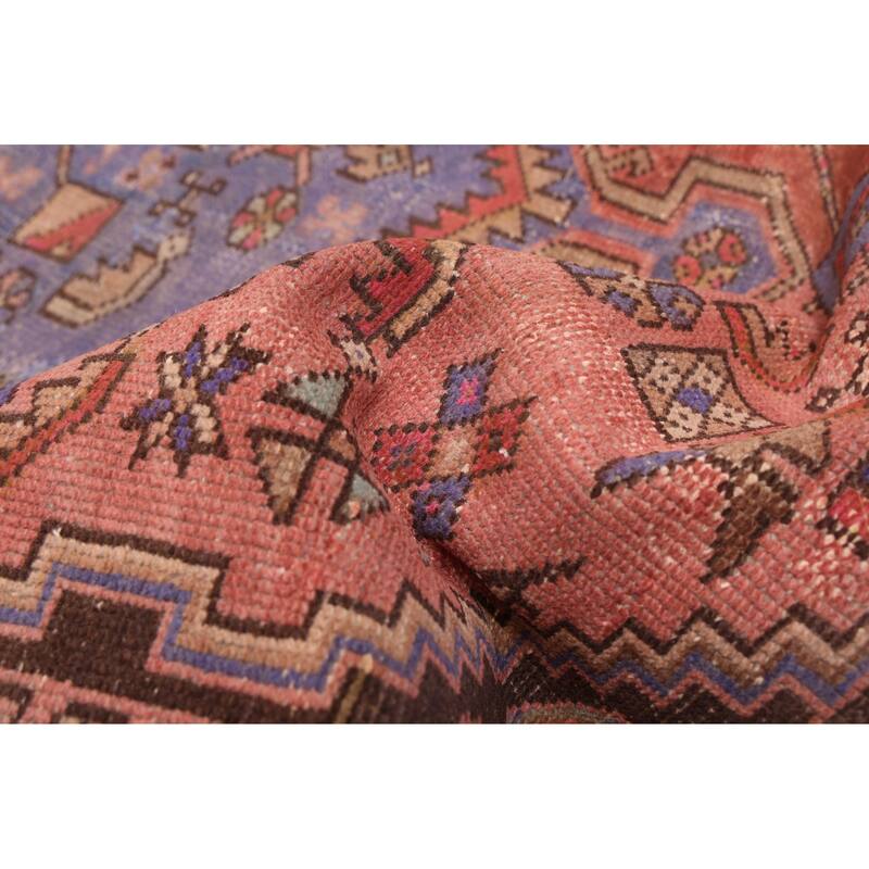 ECARPETGALLERY Hand-knotted Antalya Vintage Copper Wool Rug - 3'11 x 6'3