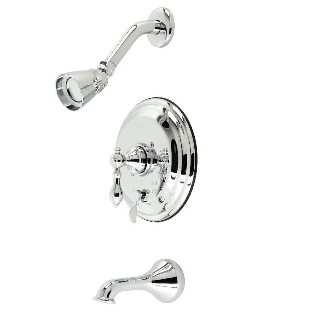 Kingston Brass American Classic Tub and Shower Trim Package With 1.8