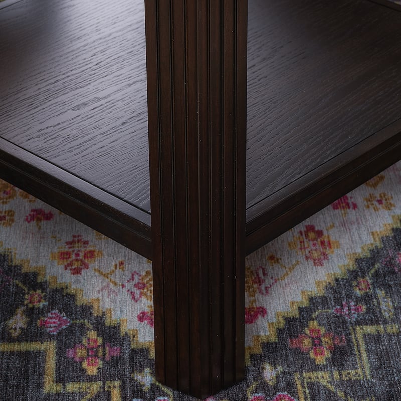 Ingrid Espresso Wooden Dining Table