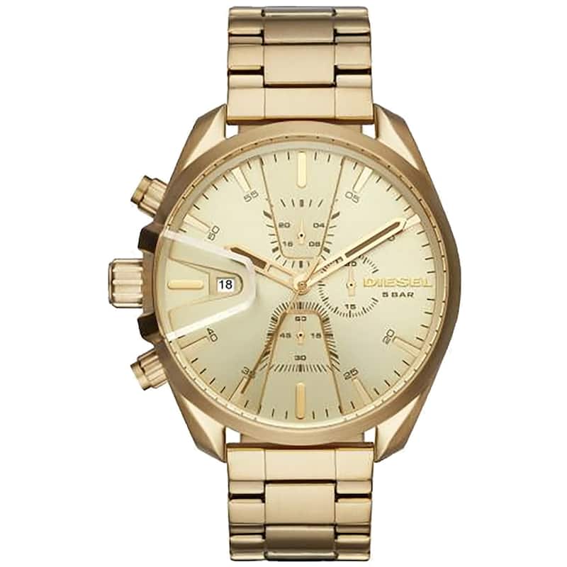 Diesel Men's MS9 Gold Dial Watch - DZ4475 - 6 (36)