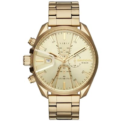 Diesel Men's MS9 Gold Dial Watch - DZ4475 - 6 (36)
