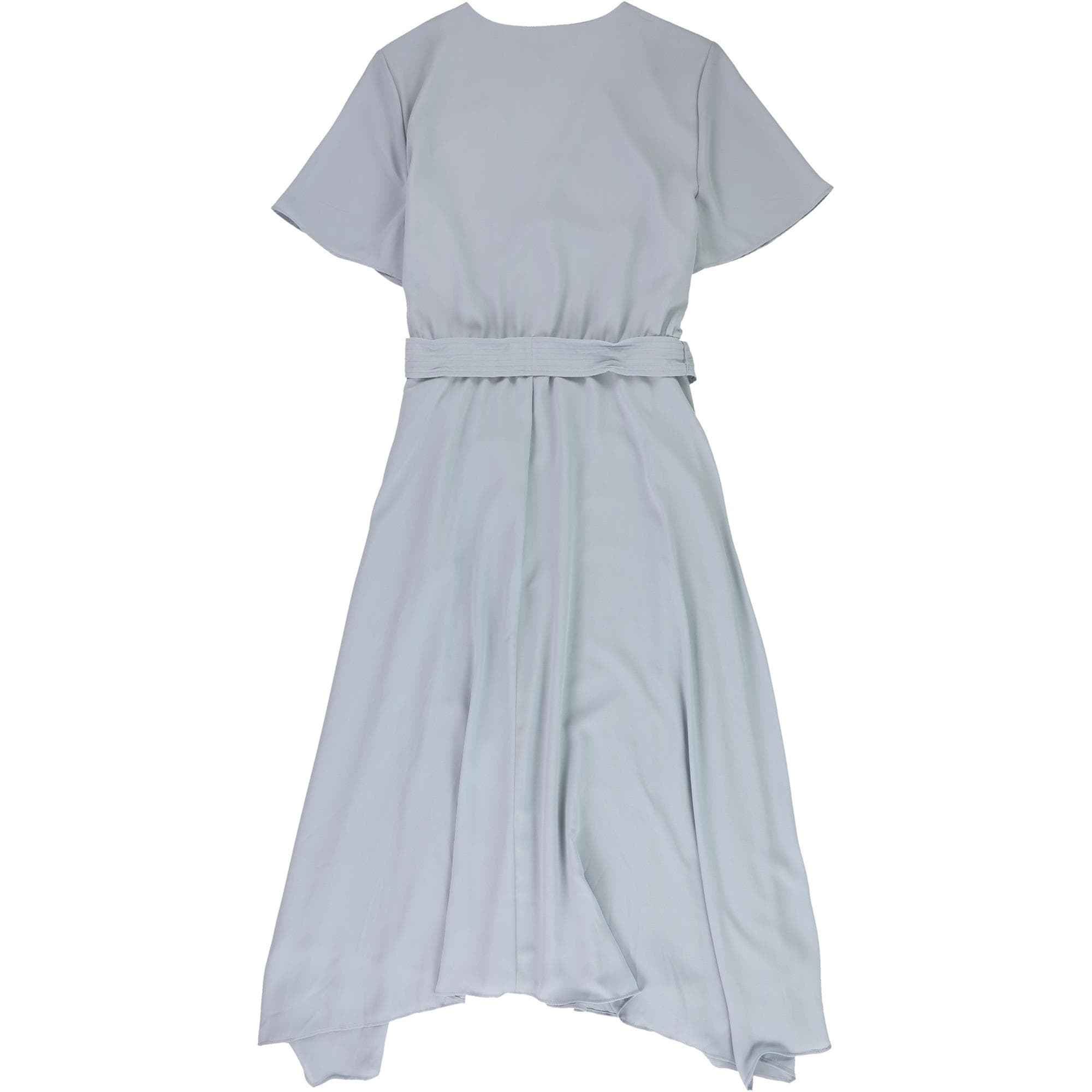 Alfani Womens Handkerchief Hem Wrap Dress - Overstock - 41851299