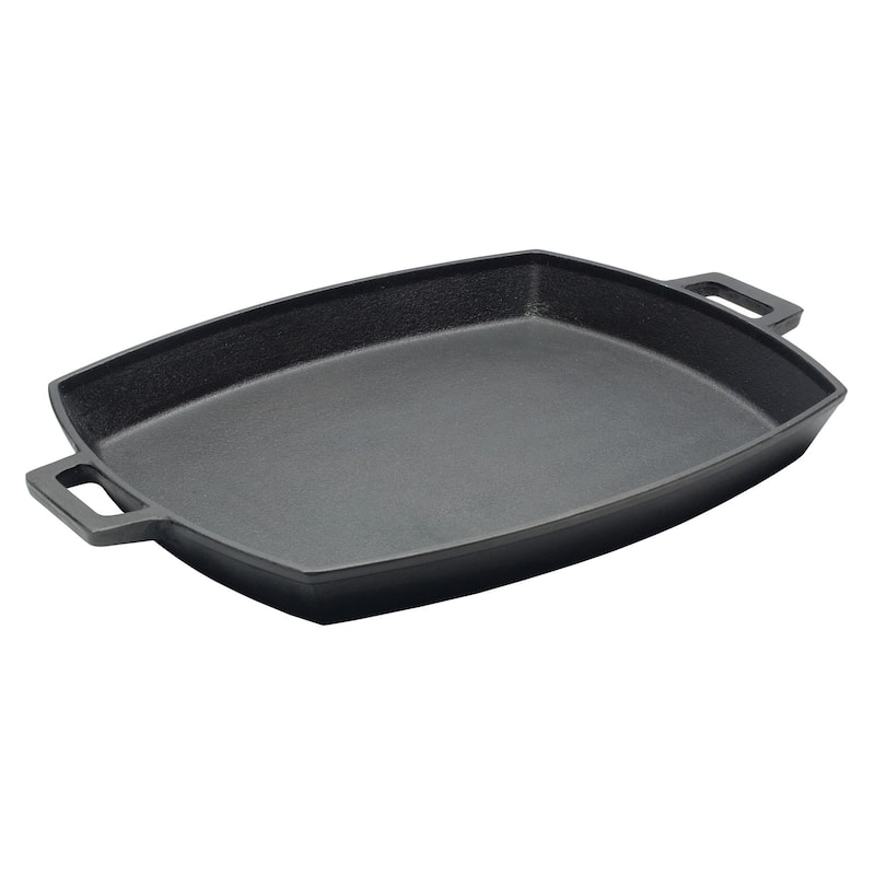 Bayou Classic® 14 x 12-in Shallow Cast Iron Pan