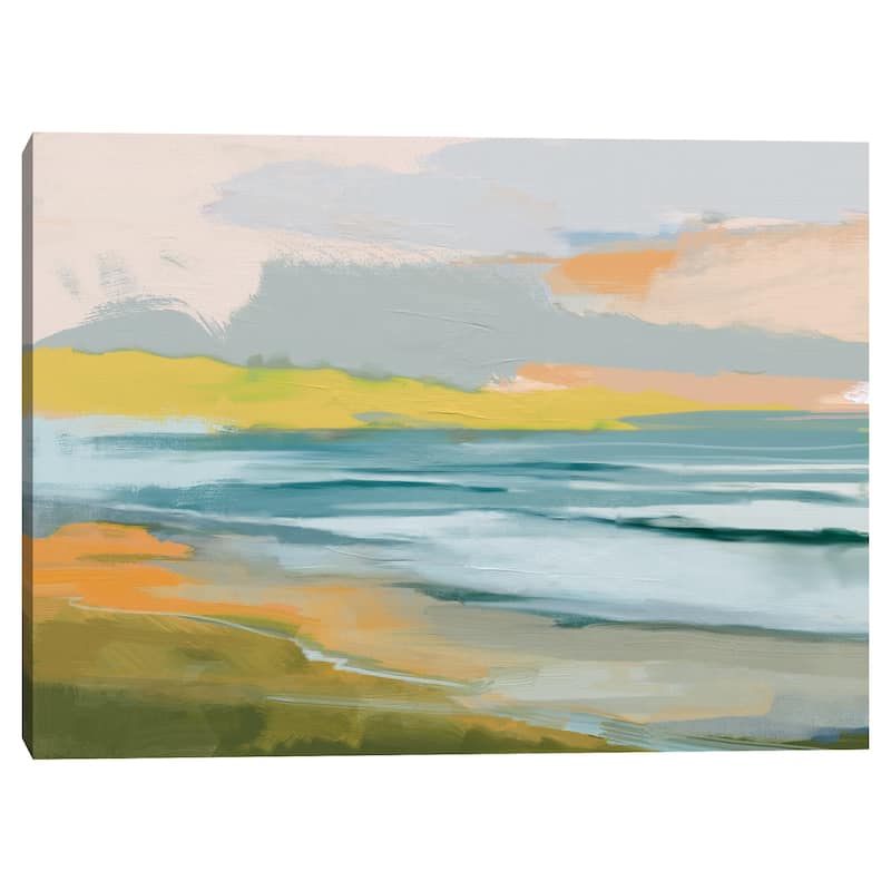 Seaside Colors 2 by Studio Arts Canvas Art Print