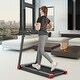 preview thumbnail 5 of 34, SurperFit Folding Electric Treadmill Compact Walking Running Machine - 44.5'' x 23'' x 37''
