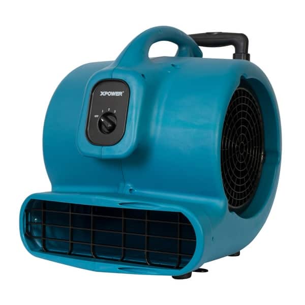 XPOWER 3 Speed Air Mover, Carpet Dryer, Floor Fan, Blower with
