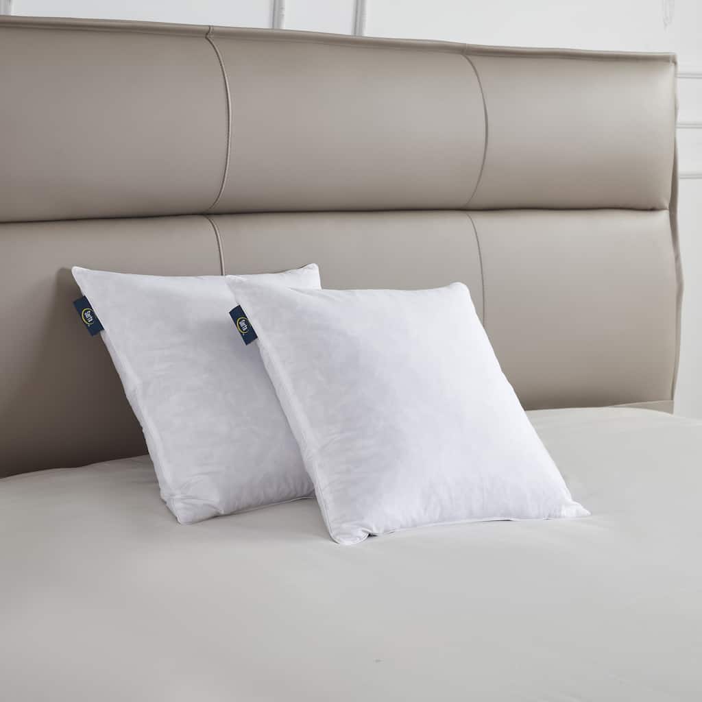 Serta Decorative Feather Pillow Insert (Set of 2) - White