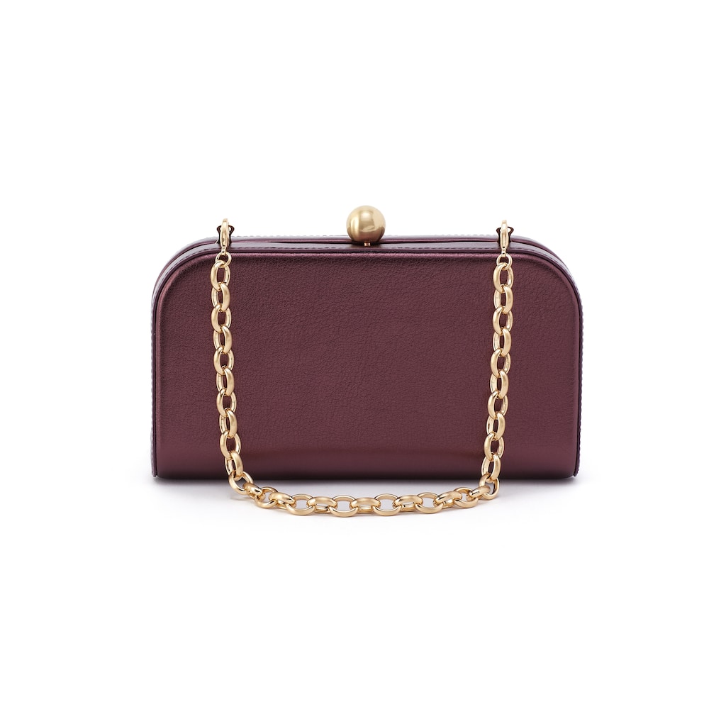 HOBO Lauren Leather Miniaudiere Clutch