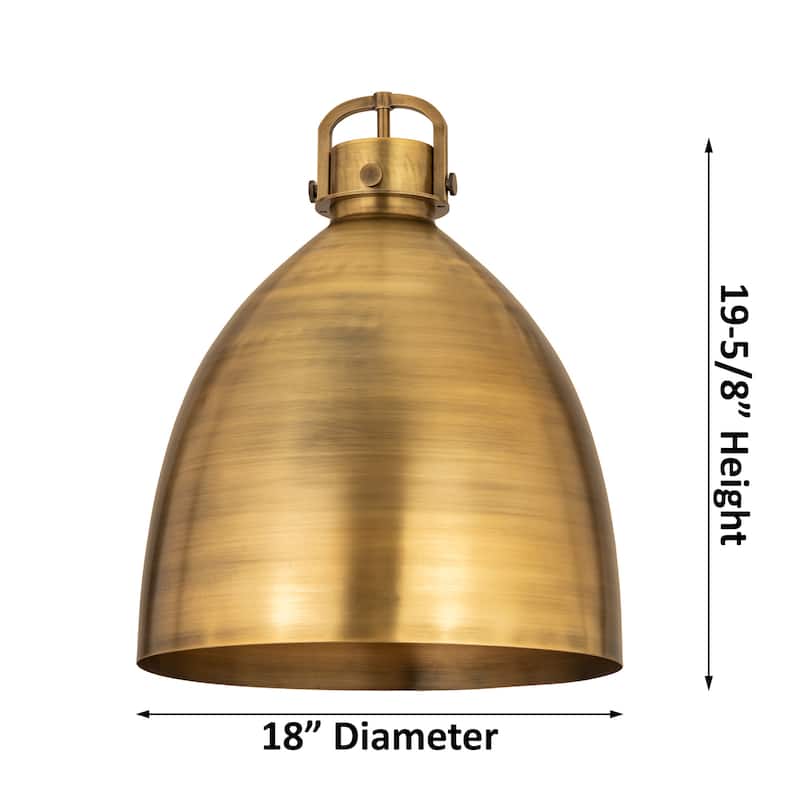 Innovations Lighting 410-1PL-20-18 Newton Bell Pendant Newton Bell 18"