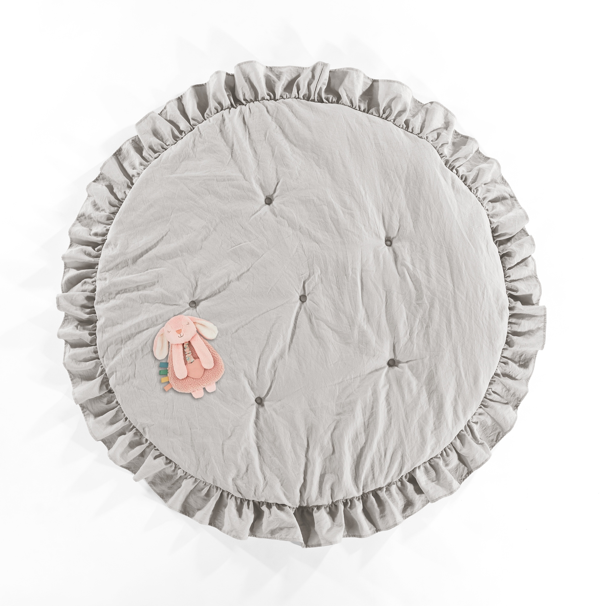 Lush Decor Baby Round Ruffle Play Mat Single 36