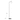 Artika Clayton Modern Mid-Century Floor Lamp, Black