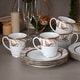 preview thumbnail 4 of 3, Noritake Charlotta Gold Set Of 4 Holiday Harvest Mugs, 12 Oz.
