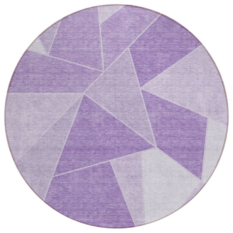 HomeRoots Geometric Transitional Rectangle Outdoor Rug