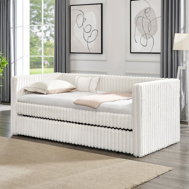 Luxury Sleeper Sofa Bed with Soft Cushion - Ultimate Comfort for Your Home