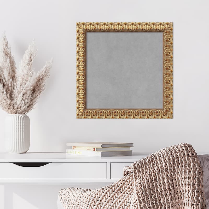 Amanti Art Florentine Gold Framed Magnetic Board