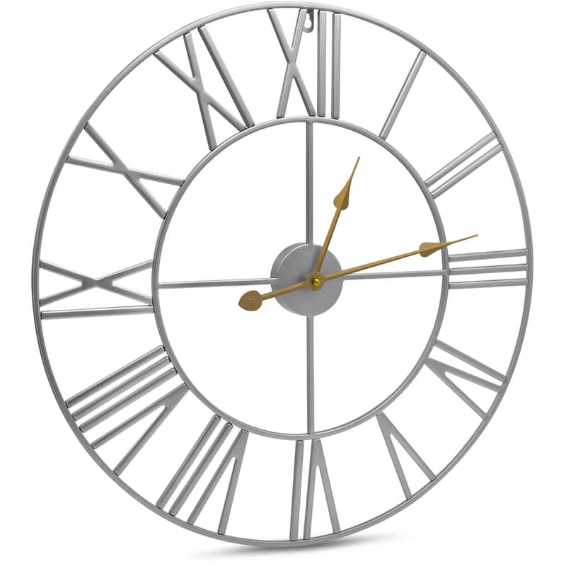 Sorbus 24" Oversized Wall Clock (Roman)