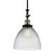 Option Black / Antique Brass / Clear Halophane