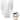Clear Plastic Ice Cream Cups with Lids (8 oz, 50 Pack)