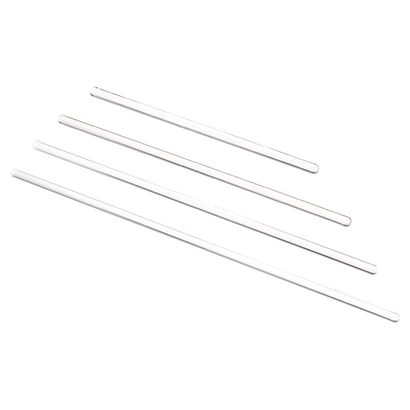 3.3 Borosilicate Glass Stick 5.91" 7.87" 9.84" 11.81" Length Stir Rod - Clear