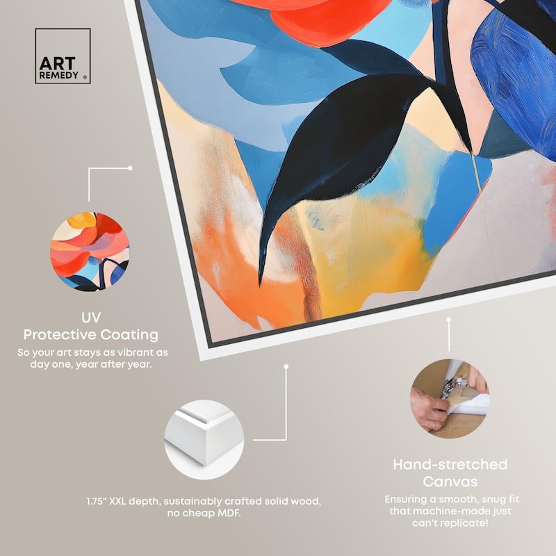 Chromatic Explosion I Canvas by Art Remedy