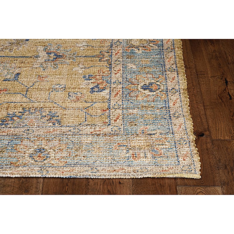Domani Traditions Southwestern Bordered Jute Rug