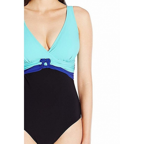 christina blue swimwear