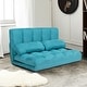 preview thumbnail 5 of 61, Costway Foldable Floor Sofa Bed 6-Position Adjustable Lounge Couch